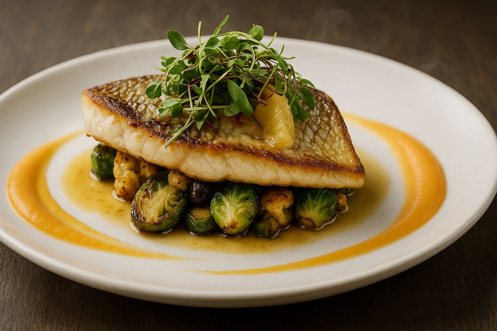 Pan Seared White Fish Fillet
