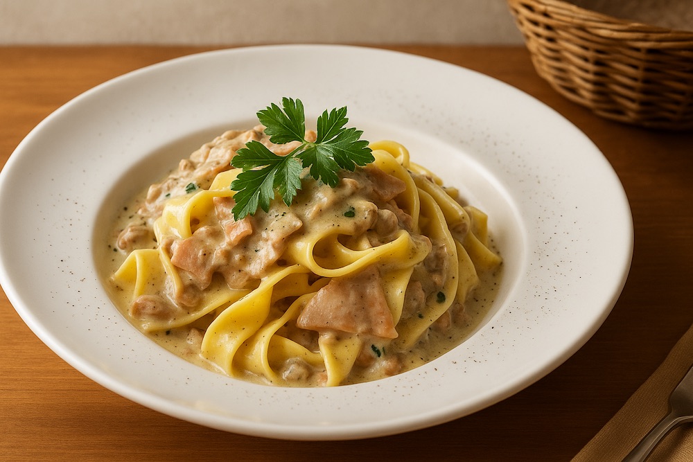 Pappardelle Alla Boscaiola