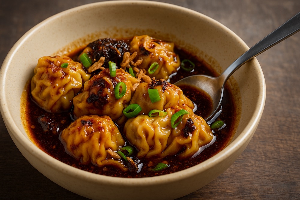 Spicy Wontons video